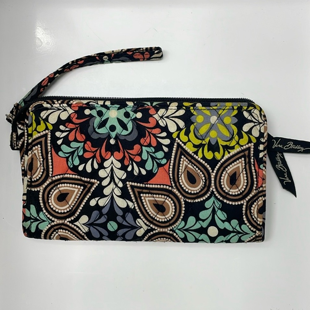 Vera Bradley wristlet wallet | Sierra paisley print